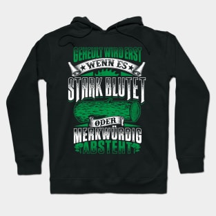 Lumberjack Woodworker Chainsaw Gift Hoodie